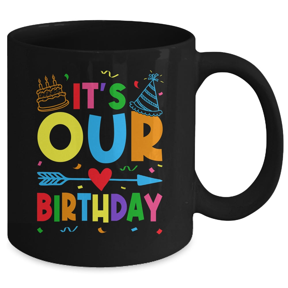 Twins Twin It's Our Birthday For Brothers Sister Boy Girl Mug | siriusteestore