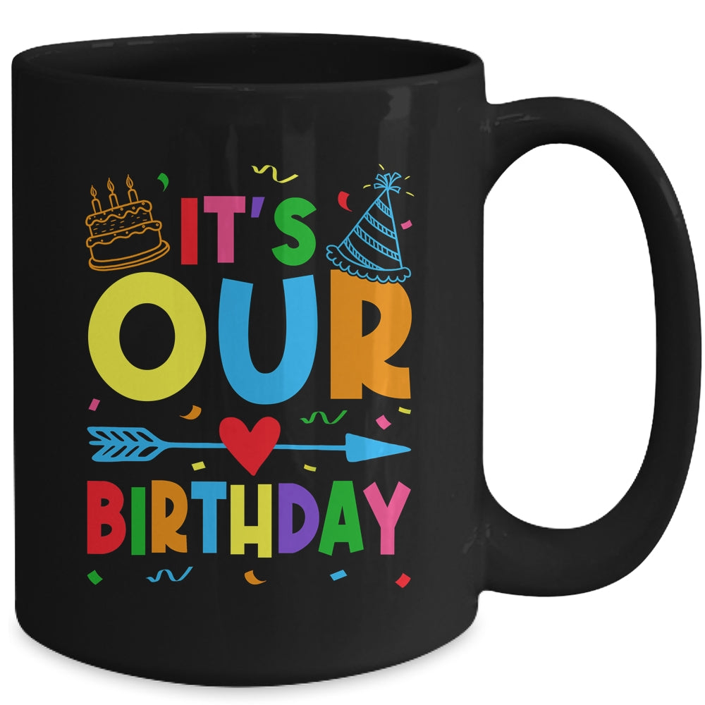 Twins Twin It's Our Birthday For Brothers Sister Boy Girl Mug | siriusteestore