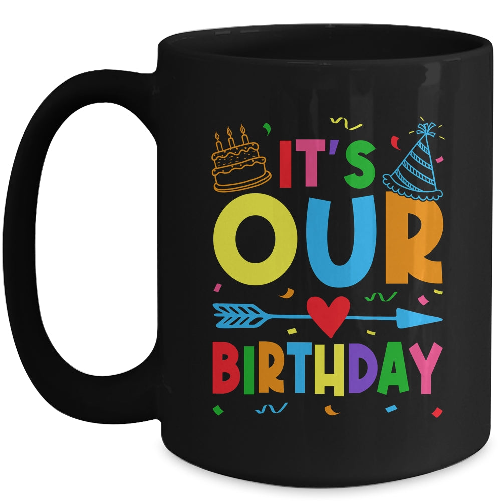 Twins Twin It's Our Birthday For Brothers Sister Boy Girl Mug | siriusteestore