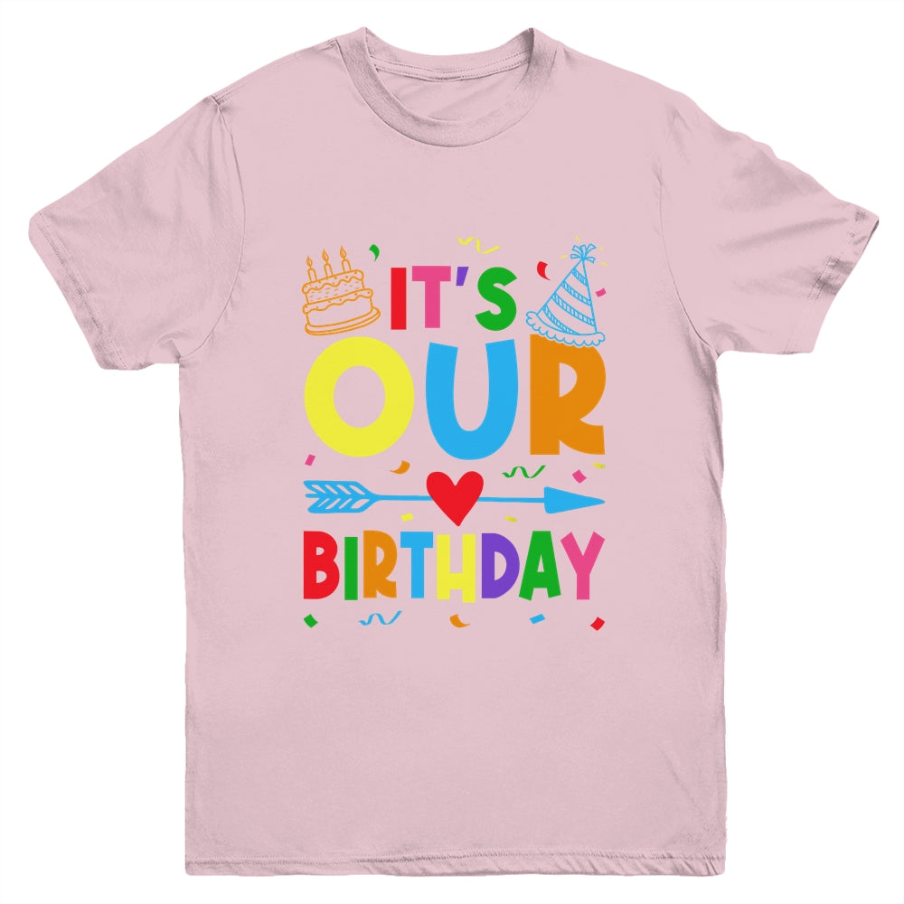 Twins Twin It's Our Birthday For Brothers Sister Boy Girl Youth Shirt | siriusteestore