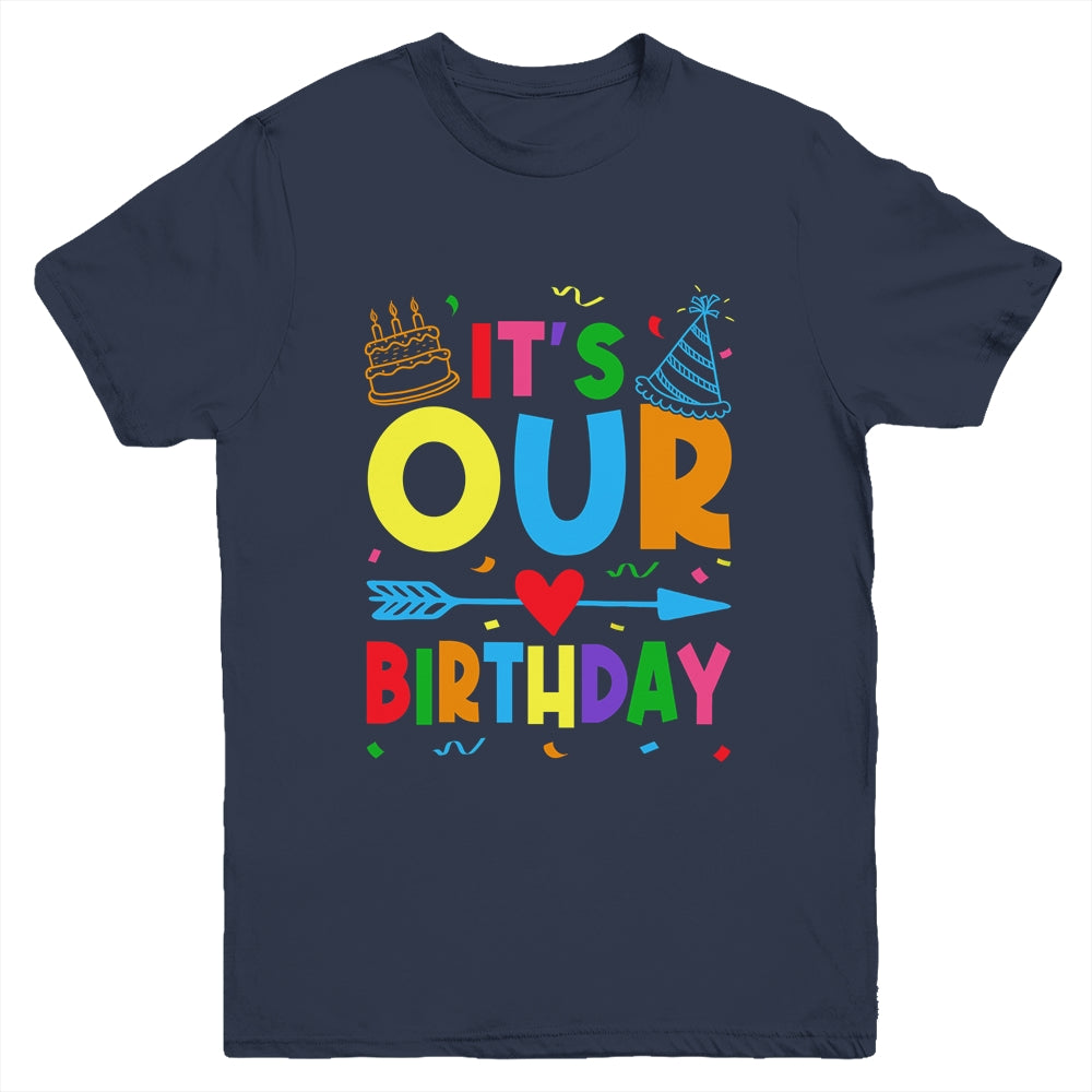 Twins Twin It's Our Birthday For Brothers Sister Boy Girl Youth Shirt | siriusteestore