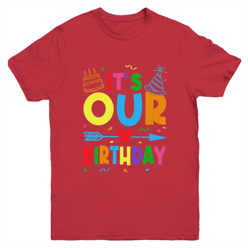 Twins Twin It's Our Birthday For Brothers Sister Boy Girl Youth Shirt | siriusteestore