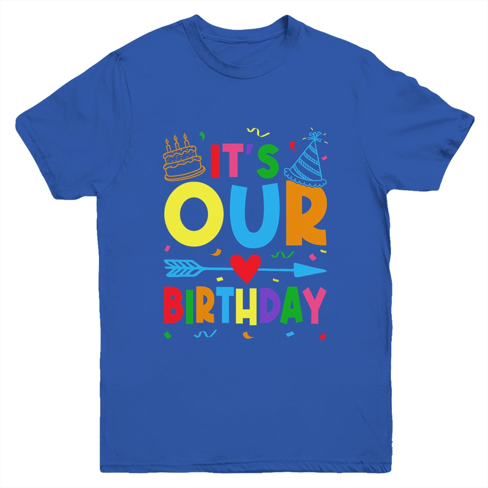 Twins Twin It's Our Birthday For Brothers Sister Boy Girl Youth Shirt | siriusteestore