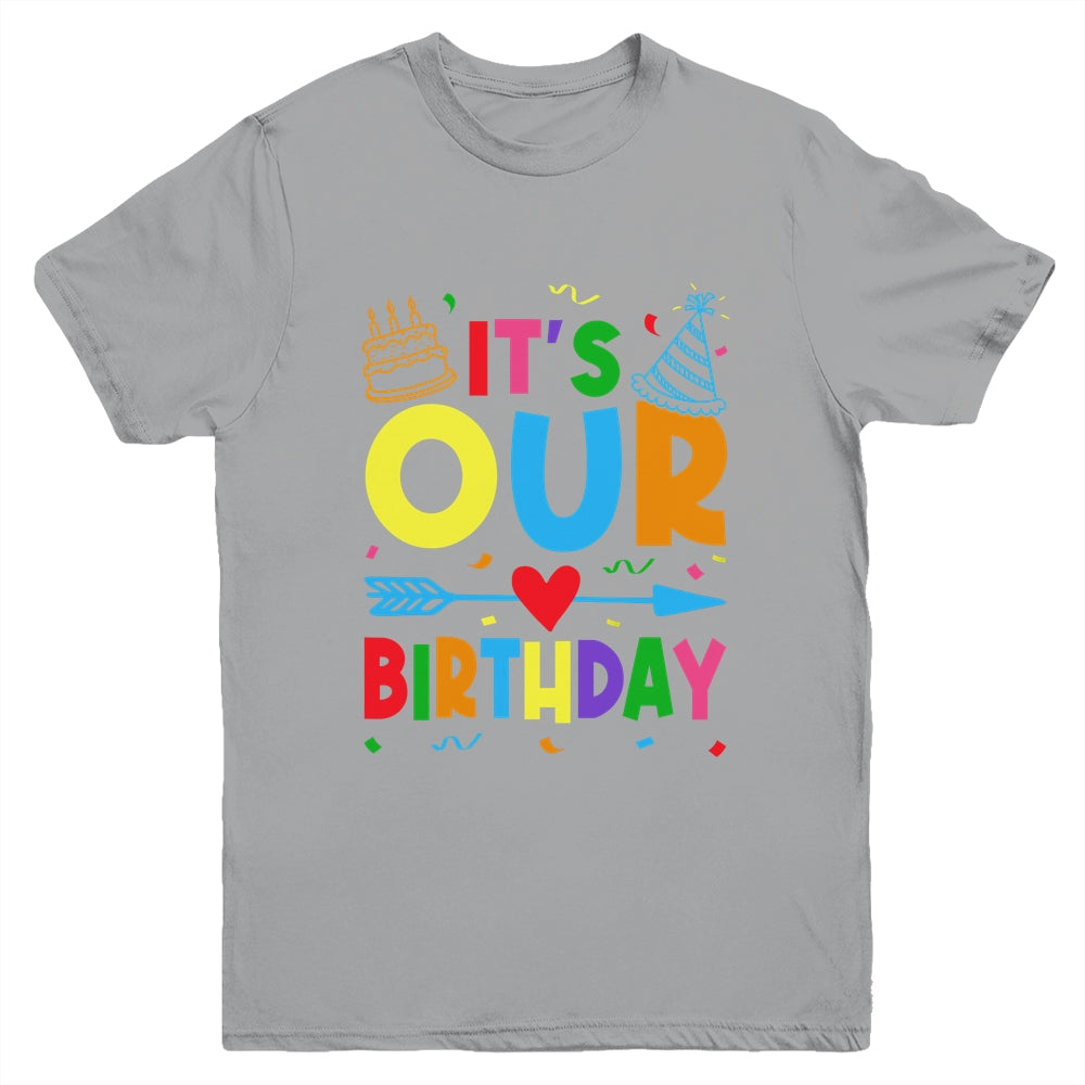 Twins Twin It's Our Birthday For Brothers Sister Boy Girl Youth Shirt | siriusteestore