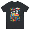 Two 2yr 2nd Kids Boys Girls Train Birthday Boy 2 Years Old Youth Shirt | siriusteestore