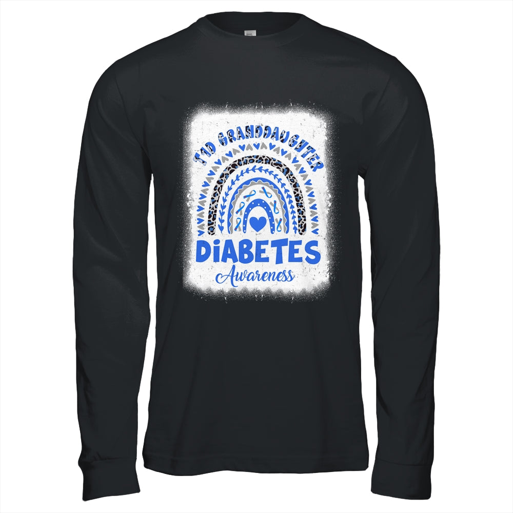 Type 1 Diabetes T1D Granddaughter Diabetes Awareness Rainbow Shirt & Hoodie | siriusteestore