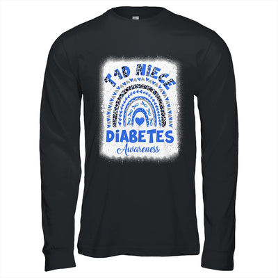 Type 1 Diabetes T1D Niece Diabetes Awareness Rainbow Shirt & Hoodie | siriusteestore