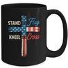 USA Flag Religious 4th Of July Christian Stand For The Flag Mug | siriusteestore