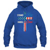 USA Flag Religious 4th Of July Christian Stand For The Flag Shirt & Hoodie | siriusteestore