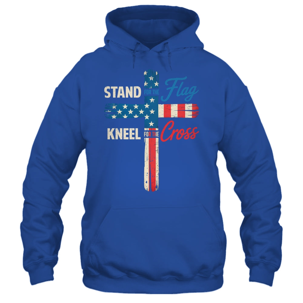 USA Flag Religious 4th Of July Christian Stand For The Flag Shirt & Hoodie | siriusteestore