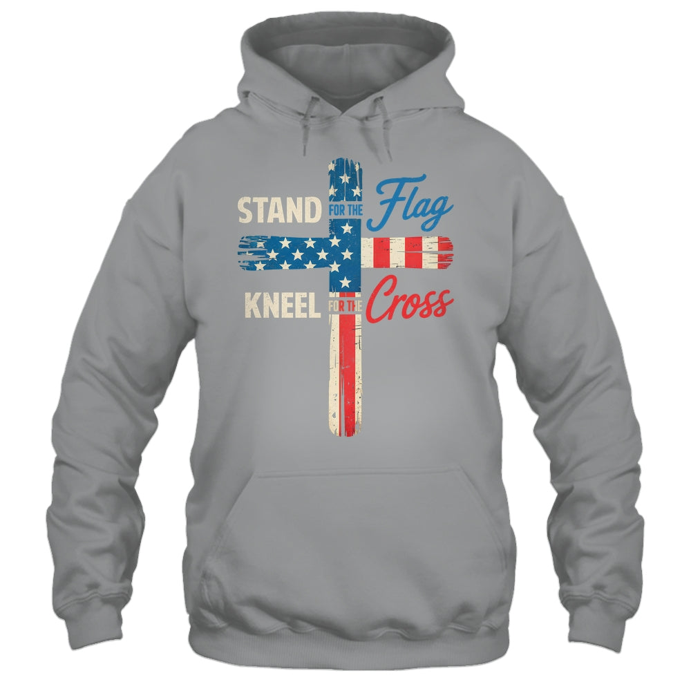 USA Flag Religious 4th Of July Christian Stand For The Flag Shirt & Hoodie | siriusteestore
