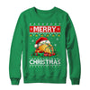 Ugly Christmas Xmas Style Lights Santa Mery Christmas Taco Shirt & Sweatshirt | siriusteestore