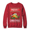 Ugly Christmas Xmas Style Lights Santa Mery Christmas Taco Shirt & Sweatshirt | siriusteestore