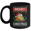 Ugly Christmas Xmas Style Lights Santa Mery Christmas Taco Mug | siriusteestore