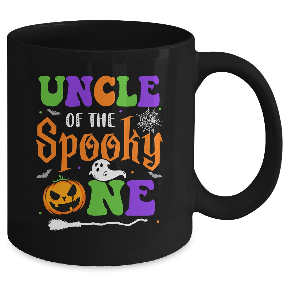 Uncle Halloween 1st Birthday Boy Matching Family Spooky One Mug | siriusteestore