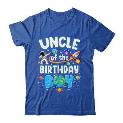 Uncle Of The Birthday Boy Astronaut Family Space Planets Shirt & Hoodie | siriusteestore
