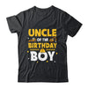 Uncle Of The Birthday Boy Construction Worker Family Party Shirt & Hoodie | siriusteestore