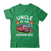 Uncle Of The Birthday Boy Fire Truck Firefighter 1st Party Shirt & Hoodie | siriusteestore