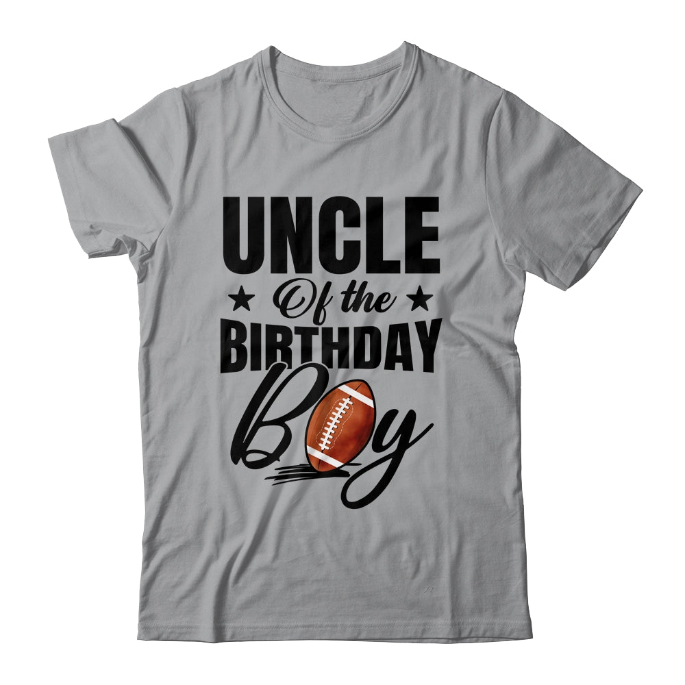 Uncle Of The Birthday Boy Football 1st Birthday Party Shirt & Hoodie | siriusteestore
