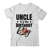 Uncle Of The Birthday Boy Football 1st Birthday Party Shirt & Hoodie | siriusteestore