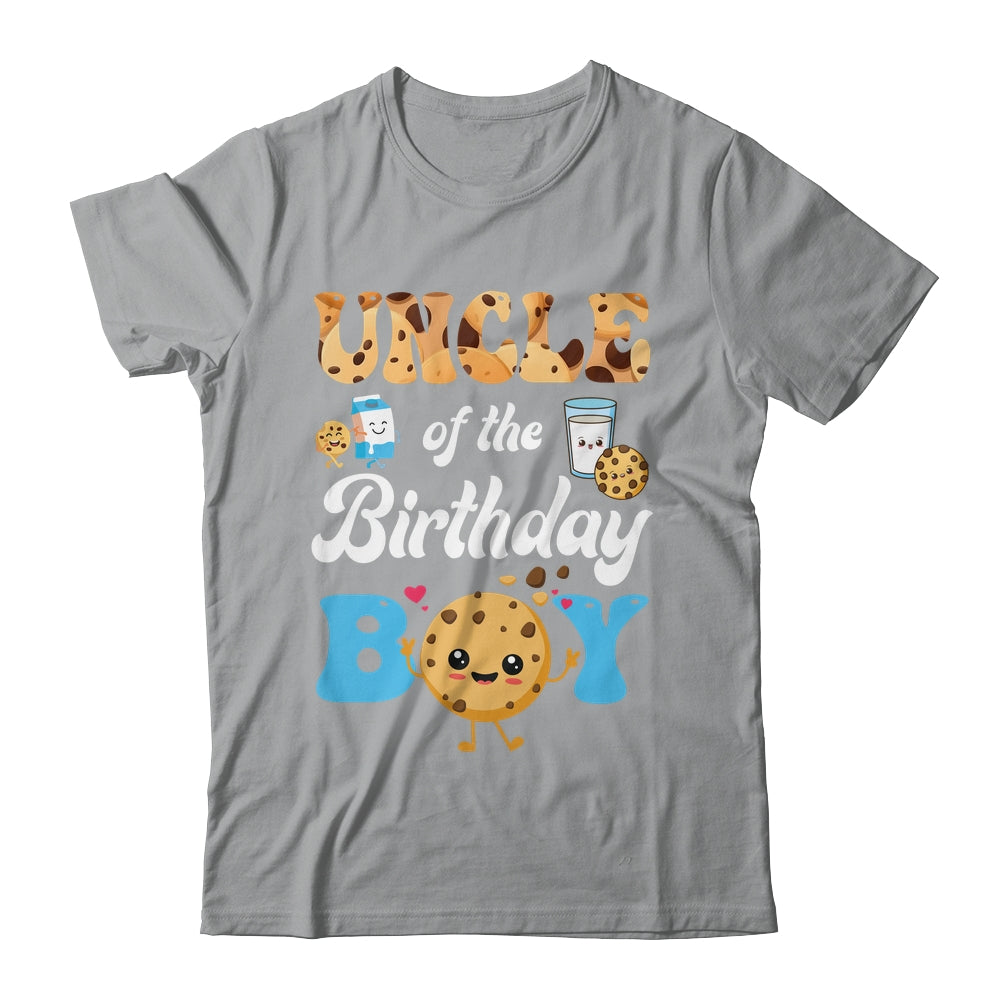 Uncle Of The Birthday Boy Milk And Cookies 1st Birthday Shirt & Hoodie | siriusteestore