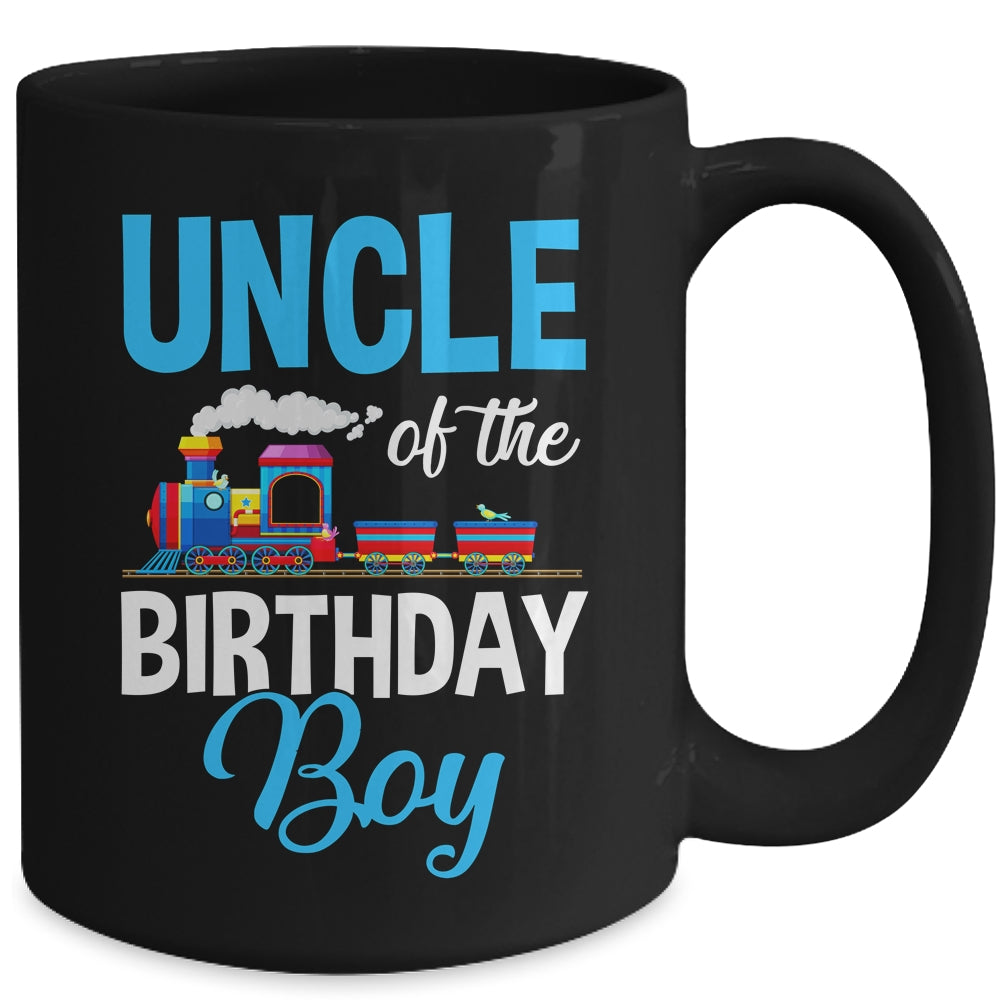 Uncle Of The Birthday Boy Railroad Train Theme Lover Mug | siriusteestore