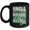 Uncle Of The Birthday Boy Soccer Birthday Soccer Player Mug | siriusteestore
