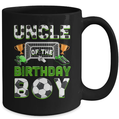 Uncle Of The Birthday Boy Soccer Family Matching Party Mug | siriusteestore