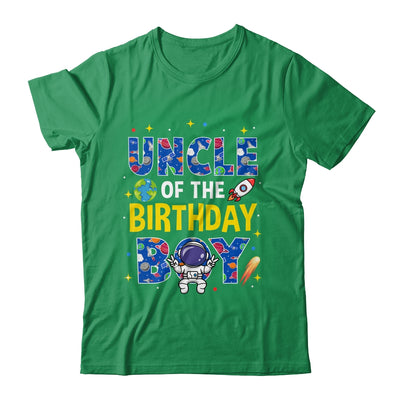 Uncle Of The Birthday Boy Space Astronaut Family Birthday Shirt & Hoodie | siriusteestore