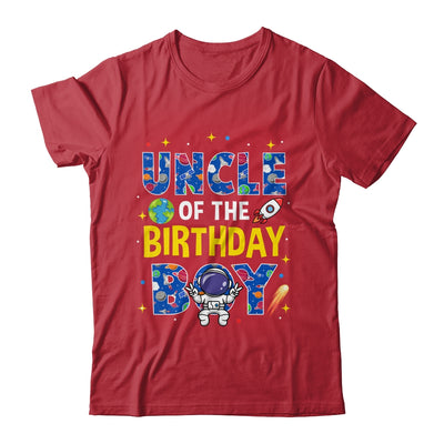 Uncle Of The Birthday Boy Space Astronaut Family Birthday Shirt & Hoodie | siriusteestore