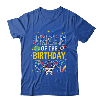 Uncle Of The Birthday Boy Space Astronaut Family Birthday Shirt & Hoodie | siriusteestore