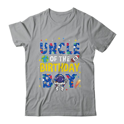 Uncle Of The Birthday Boy Space Astronaut Family Birthday Shirt & Hoodie | siriusteestore