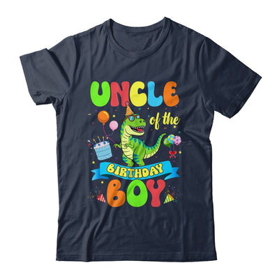 Uncle Of The Birthday Boy TRex Dinosaur Birthday Family Shirt & Hoodie | siriusteestore
