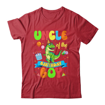 Uncle Of The Birthday Boy TRex Dinosaur Birthday Family Shirt & Hoodie | siriusteestore
