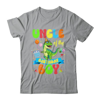 Uncle Of The Birthday Boy TRex Dinosaur Birthday Family Shirt & Hoodie | siriusteestore
