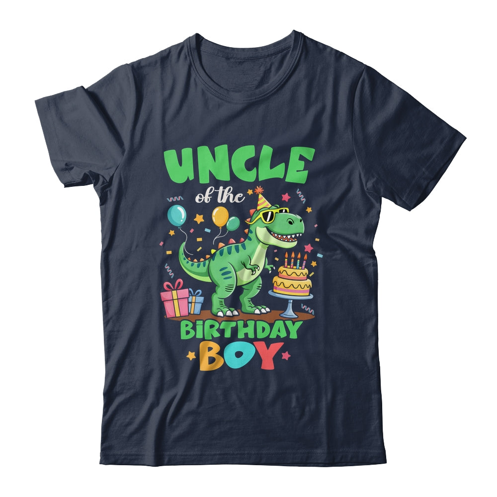 Uncle Of The Birthday Boy T Rex Dinosaur Family Party Shirt & Hoodie | siriusteestore