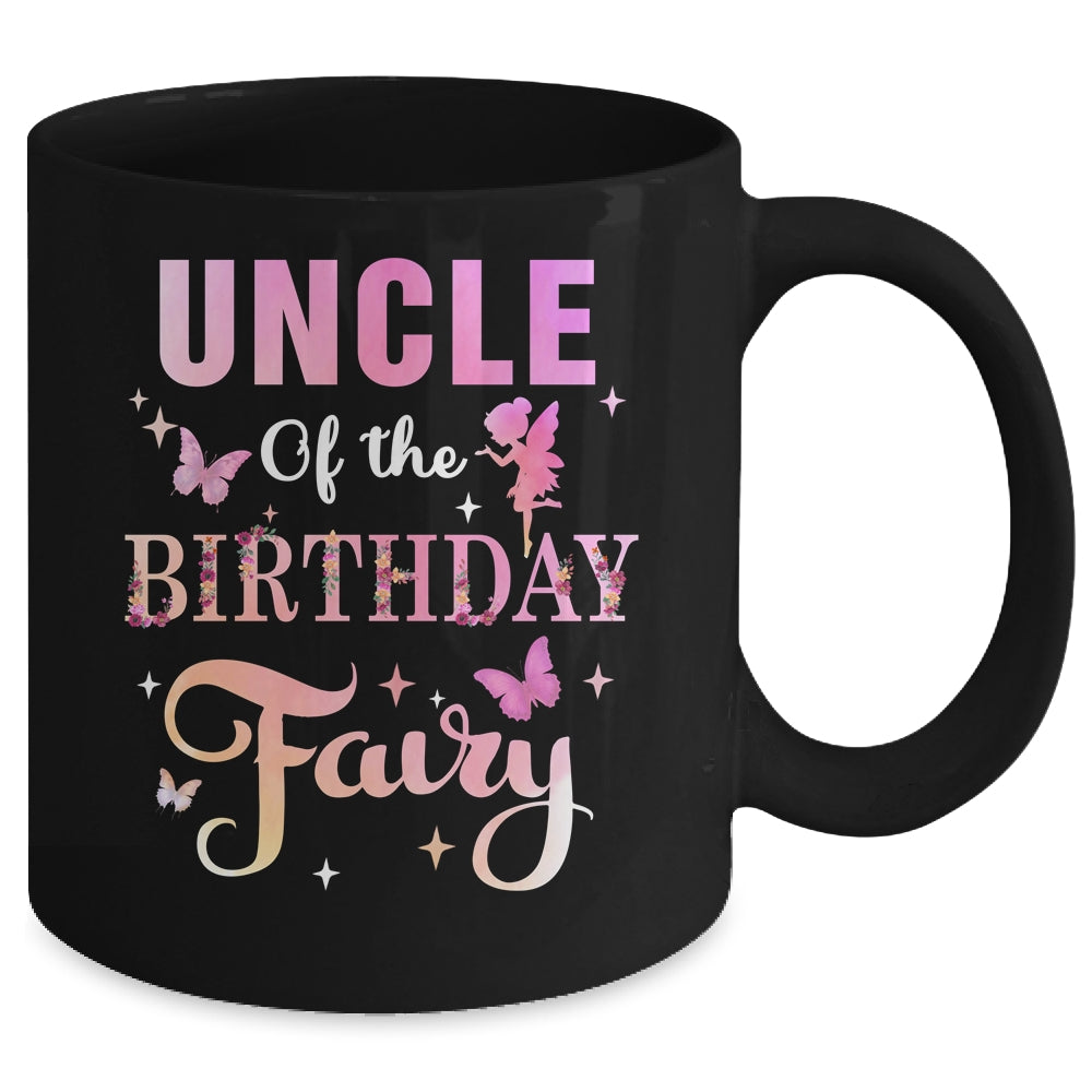 Uncle Of The Birthday Fairy Princess Girl Party Decoration Mug | siriusteestore