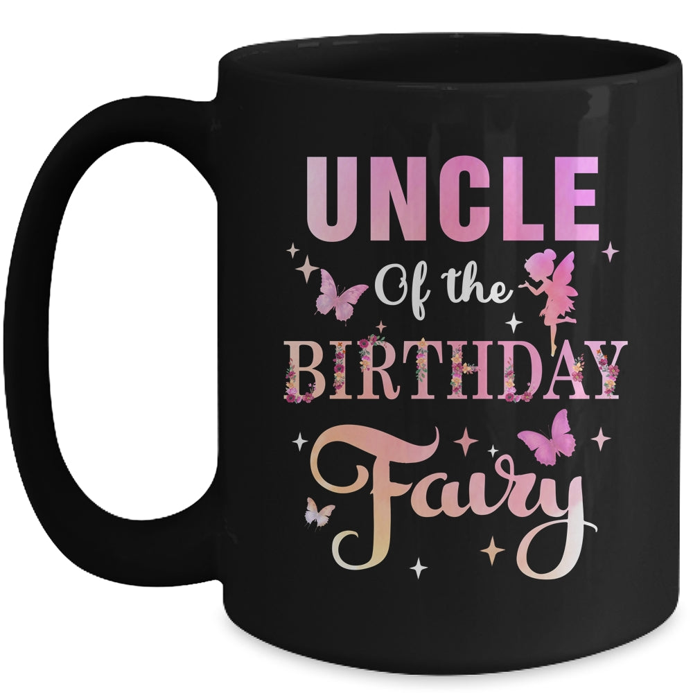Uncle Of The Birthday Fairy Princess Girl Party Decoration Mug | siriusteestore
