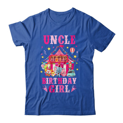 Uncle Of The Birthday Girl Circus Carnival Family Party Shirt & Hoodie | siriusteestore