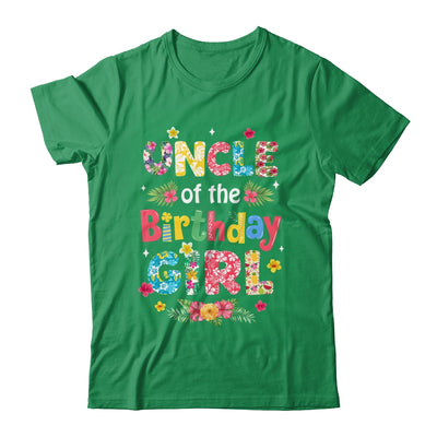 Uncle Of The Birthday Girl Hawaii Family Party Decor Shirt & Hoodie | siriusteestore