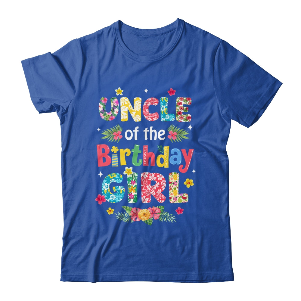 Uncle Of The Birthday Girl Hawaii Family Party Decor Shirt & Hoodie | siriusteestore