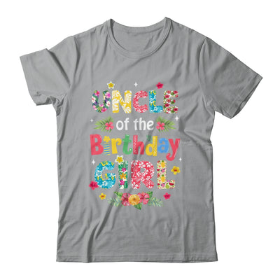 Uncle Of The Birthday Girl Hawaii Family Party Decor Shirt & Hoodie | siriusteestore