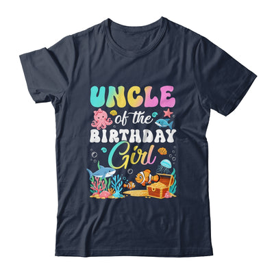 Uncle Of The Birthday Girl Sea Fish Ocean Aquarium Shirt & Hoodie | siriusteestore