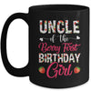 Uncle Of The Birthday Girl Strawberry Berry First Birthday Mug | siriusteestore