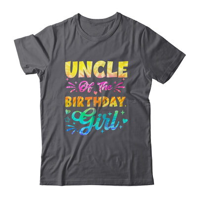 Uncle Of The Birthday Girl Tie Dye 1st Birthday Family Shirt & Hoodie | siriusteestore