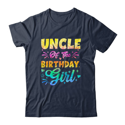 Uncle Of The Birthday Girl Tie Dye 1st Birthday Family Shirt & Hoodie | siriusteestore