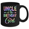 Uncle Of The Birthday Girl Tie Dye 1st Birthday Girl Family Mug | siriusteestore