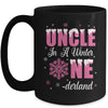Uncle Of The Birthday Girl Winter Onederland 1st Birthday Mug | siriusteestore