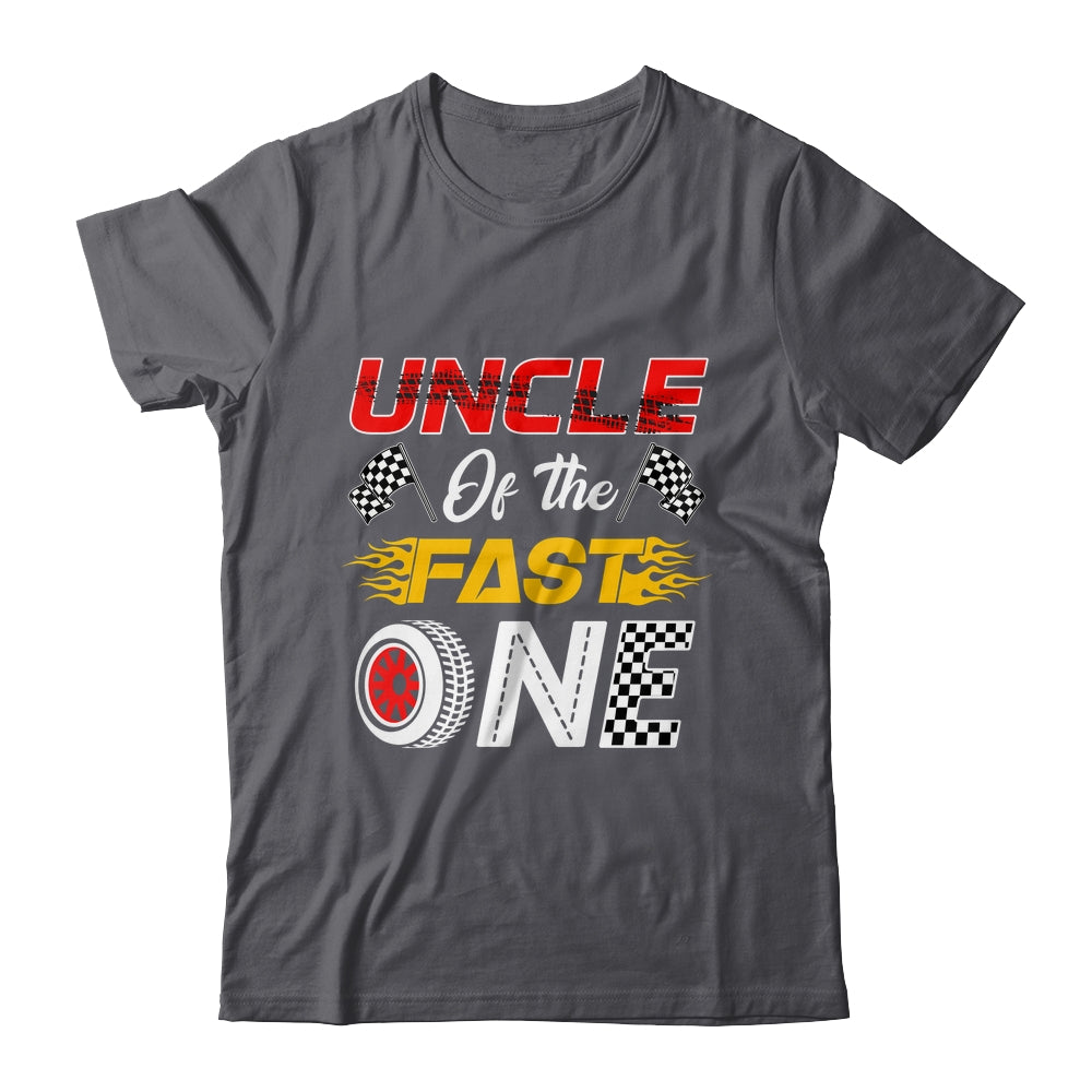 Uncle Of The Fast One 1st Birthday Race Car Family Shirt & Hoodie | siriusteestore