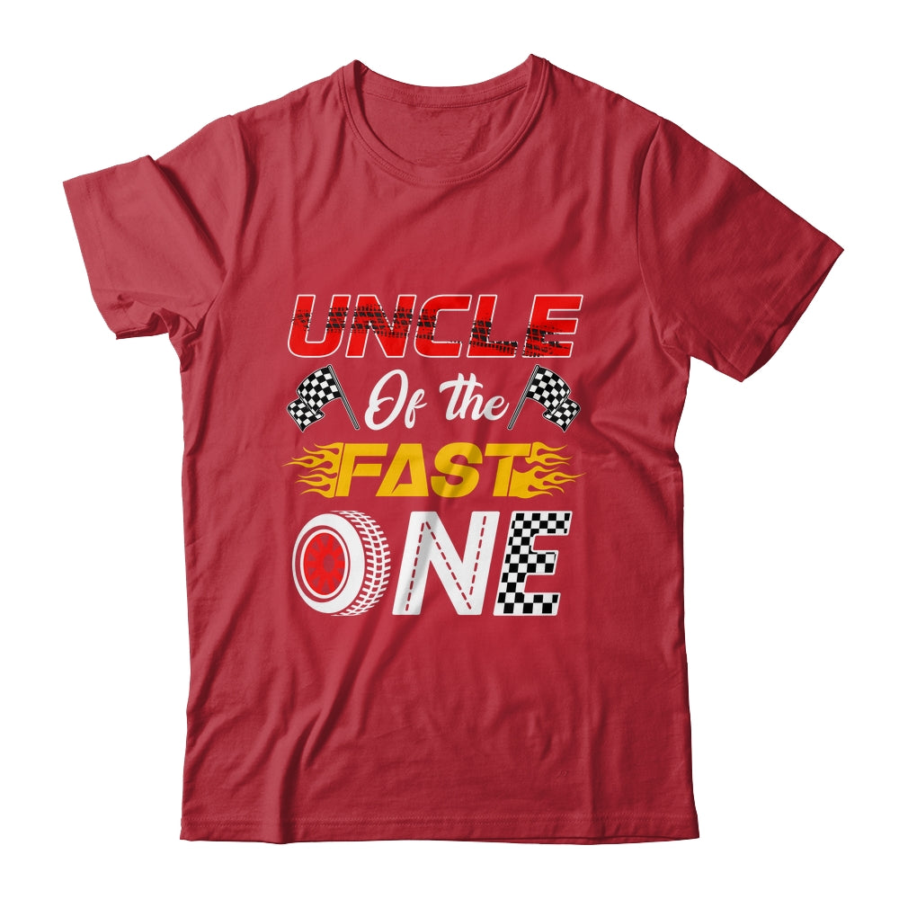 Uncle Of The Fast One 1st Birthday Race Car Family Shirt & Hoodie | siriusteestore